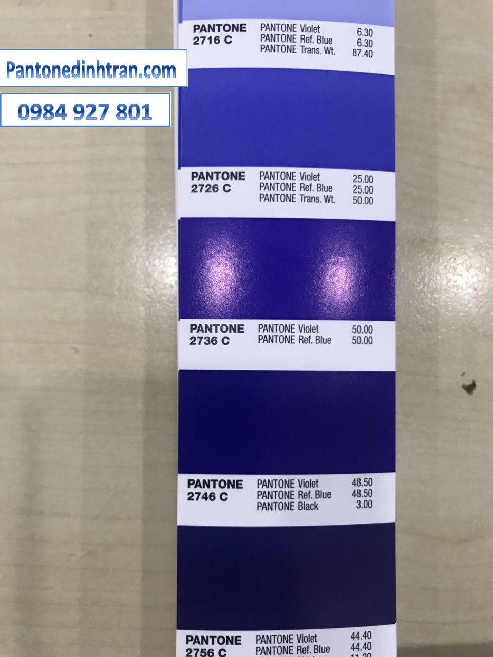 DĨNH TRẦN COLOR - CHUYÊN CUNG CẤP PANTONE UY TÍN SỐ 1 VIỆT NAM 17 NĂM